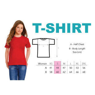 T-Shirt modèle femme S avec logo de l'école - CSEH